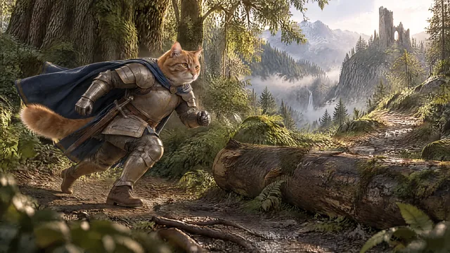 Milo in a cinematic story scene